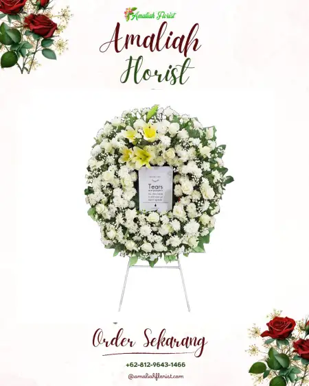 Krans Bunga Duka Sangir Balai Janggo